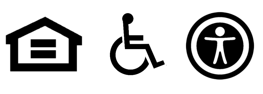 Accessibility Icons. Equal Housing Icon. Handicap Icon. Web Accessibility Icon.