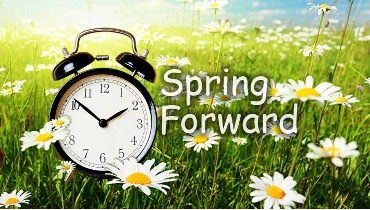 Spring Forward, a clock