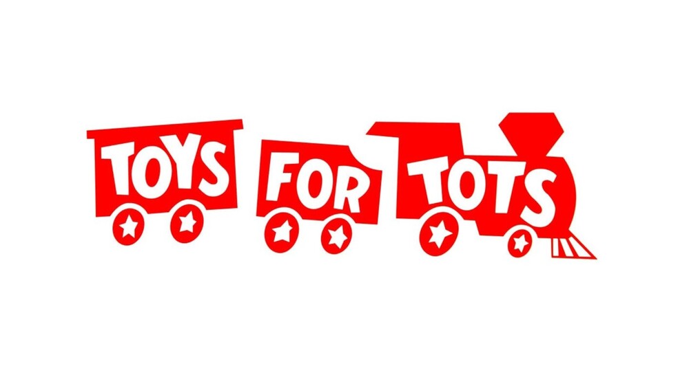 Toys for Tots Train Logo.