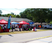 Vendors in front of Shriners Club.